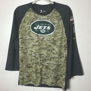 New York Jets Camo tee. Nike. Youth XL
